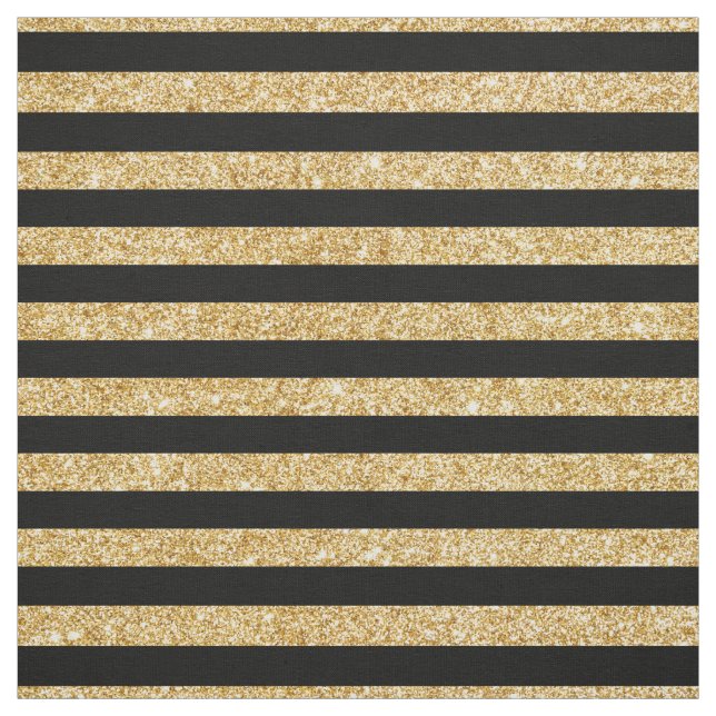 Eleganter GoldGlitzer und schwarzes Stoff (Muster)