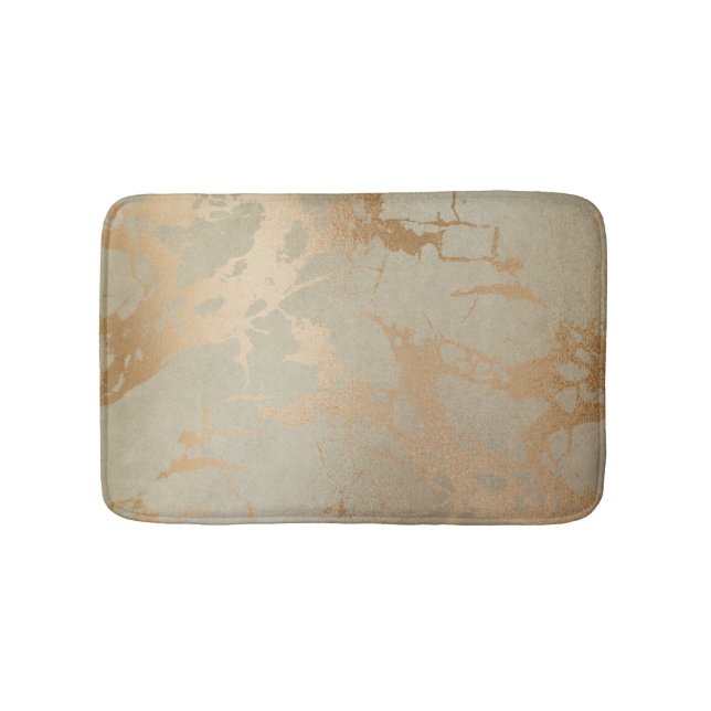 Eleganter Goldmarmor Badematte (Vorderseite)