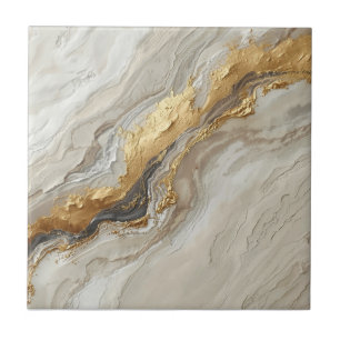 Eleganter Goldmarmorfluss – Luxuskeramikfliese Fliese