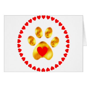 Eleganter Goldpfeffer mit Herzen