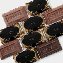 Eleganter Goldrahmen Hershey's Miniaturen
