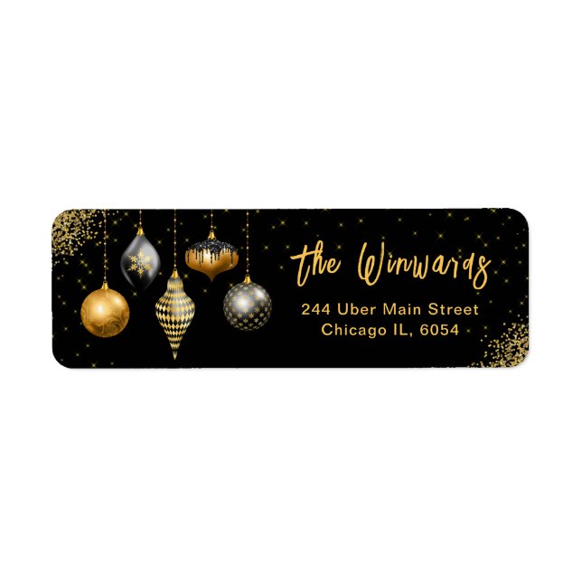 Eleganter Goldschmuck Weihnachten (Vorne)