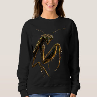 Eleganter Gottesanbieter-Schwarz-Gold-Sweatshirt Sweatshirt