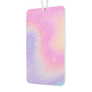 Eleganter Gradient Glitter Wirbel Holografisch Autolufterfrischer