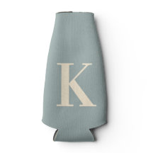 Eleganter Grau-Weiß-Monogramm