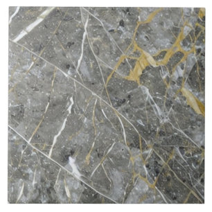 Eleganter grauer und weißer Marmor Keramik Tile Fliese