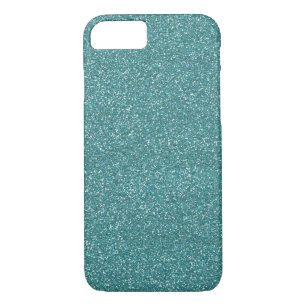 Eleganter grüner Glitzer Case-Mate iPhone Hülle