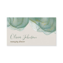 Eleganter grüner Glitzer Wasserfarbe