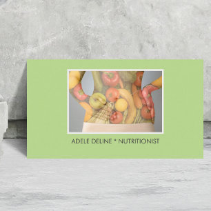 Eleganter grüner visitenkarte