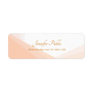 Eleganter Handschrift Name Moderne einfache Rückke