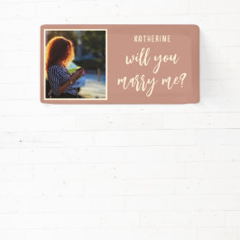 Eleganter Heiratsvorschlag wird mich heiraten Banner