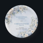 Eleganter heller Eukalyptus in Blau und Weiß Pappteller<br><div class="desc">Ich bin jenseits begeistert, über diese schicken Aquarellblau-weiß-Blume eucalyptus Hochzeitspapier-Teller zu sprechen! Sie sind absolut atemberaubend und perfekt für jede Hochzeitsfeier. Die Kombination der delikaten blauen und weißen Blume mit den frischen grünen Eukalyptus-Blätter schafft ein elegantes und romantisches Ambiente. Diese Teller sind nicht das übliche Party, sondern eine raffinierte Ergänzung...</div>