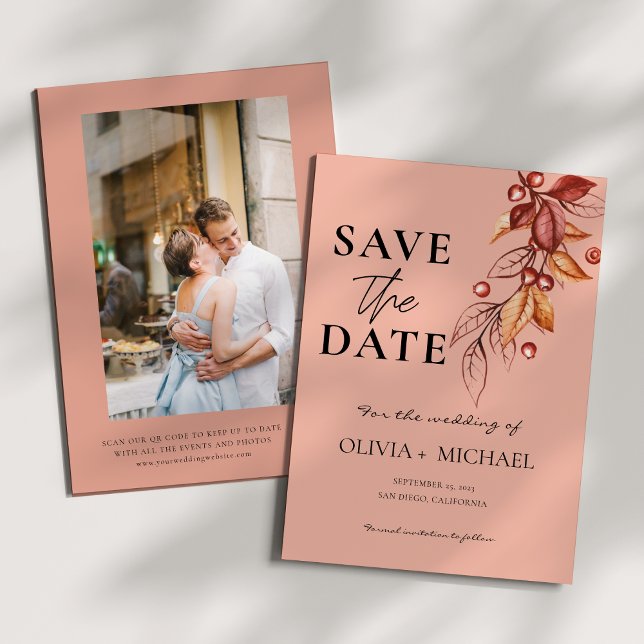 Eleganter Herbst Moderne Wasserwelt Sass Café - Wi Save The Date (Von Creator hochgeladen)