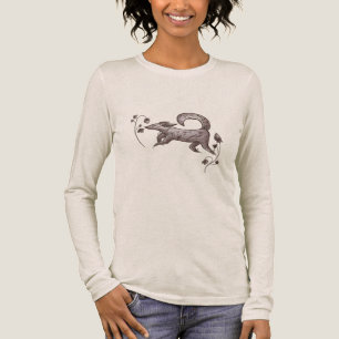 eleganter Herbstfuchs Tri-Blend Shirt