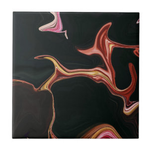 Eleganter Hintergrund aus schwarzem Marmor Fliese