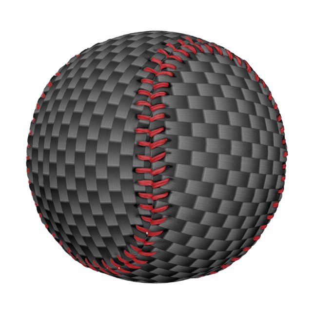 Eleganter Hintergrund für die Carbon Fibre Print Baseball (Schrägansicht)