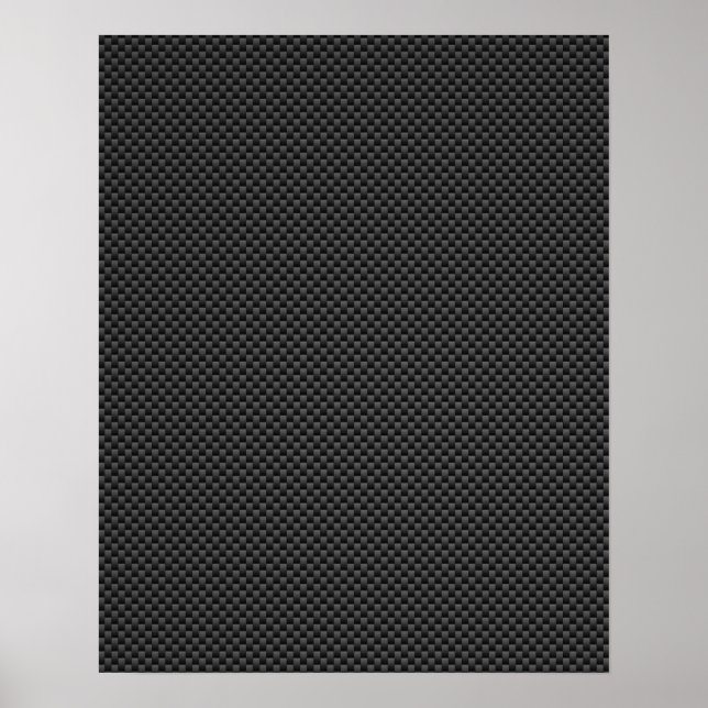 Eleganter Hintergrund für die Carbon Fibre Print Poster (Vorne)