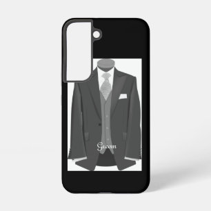 Eleganter Hochzeits-Tuxedo-Anzug für den Bräutigam Samsung Galaxy Hülle