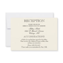 Eleganter Hochzeitstag Empfang Einfach traditionel