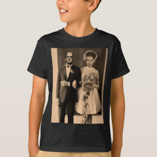 Eleganter Hochzeitstag - Monster Halloween-Auftrit T-Shirt