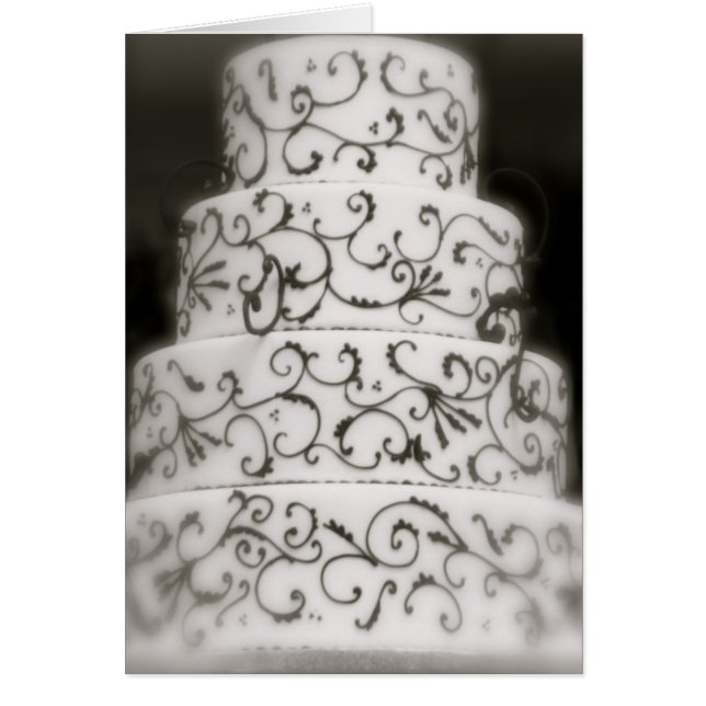 Eleganter Hochzeitstorte (Vorne)