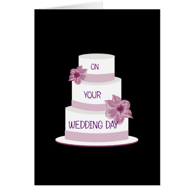 Eleganter Hochzeitstorte (Vorne)