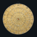 Eleganter Imitat-GoldGlitzer Dartscheibe<br><div class="desc">Eleganter Imitat-GoldGlitzer</div>