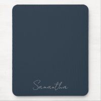 Eleganter Individuelle Name Dark Blue