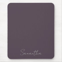 Eleganter Individuelle Name Lila Taupe