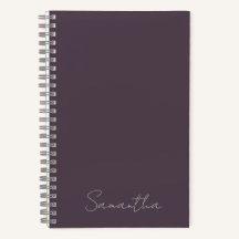 Eleganter Individuelle Name Lila Taupe