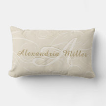 Eleganter Individuelle Name und Monogramm