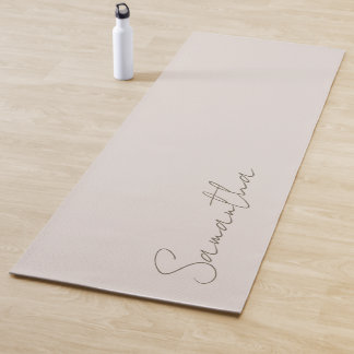 Eleganter Individuelle Name Yogamatte