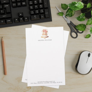 Eleganter, individueller Kuchen Briefpapier