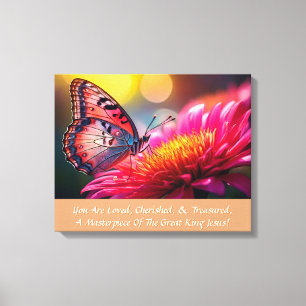 Eleganter inspirierender Leinwanddruck auf Keilrah
