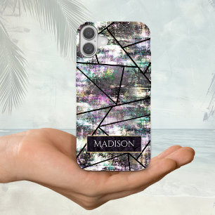 Eleganter irisierender geistlicher Glitzer iPhone 16 Hülle