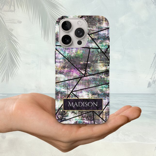 Eleganter irisierender geistlicher Glitzer Case-Mate iPhone Hülle (Von Creator hochgeladen)