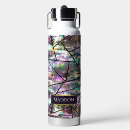 Eleganter irisierender geistlicher Glitzer Trinkflasche