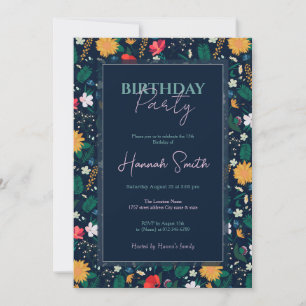 Eleganter irrisierender Glitzer weist ein schwarze Einladung