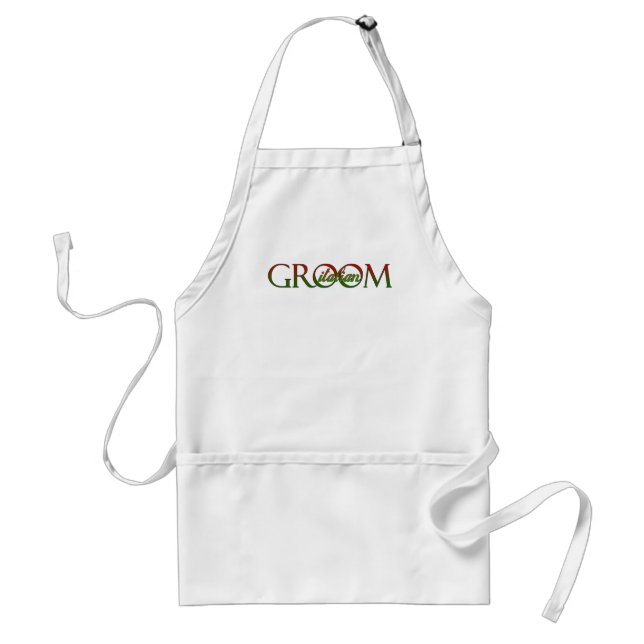 Eleganter italienischer Bräutigam Schürze (Vorne)