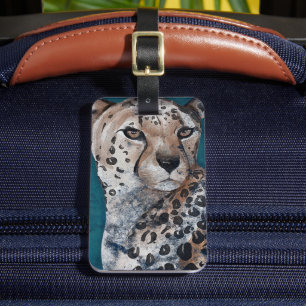 Eleganter Jaguar Gepäckanhänger