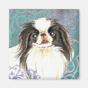 Eleganter Japaner Chin Magnet