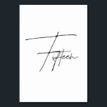 Eleganter kalligrafischer Hochzeitstisch 15 Tischn Tischnummer<br><div class="desc">Diese eleganten,  minimalistischen trendigen Tischnummern der Hochzeit zeichnen sich durch eine schlichte kalligraphische,  schwarze Schrift vor weißem Hintergrund aus. Wird jedes Hochzeitsthema. Tischnummern von 1 bis 20 verfügbar,  Karo aus Elegant Schwarz-Weiß-Tischnummer Collection in meinem Geschäft Wowweds.</div>