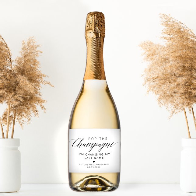 Eleganter Kalligraphie-Pop Der Champagner (Von Creator hochgeladen)