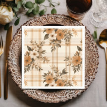 Eleganter Karierter Herbst