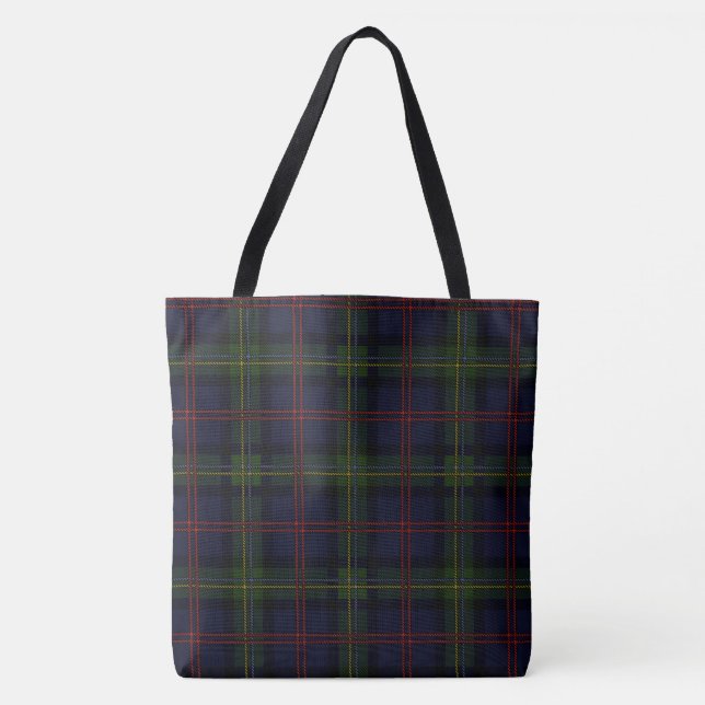 Eleganter Karierter Rustikaler Tartan (Vorderseite)