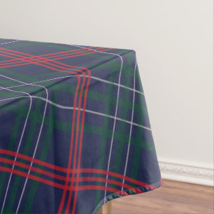 Eleganter Karierter Urlaub in Rotem Tartan Tischdecke