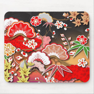 Eleganter Kimono - Japaner-Entwurf Mousepad