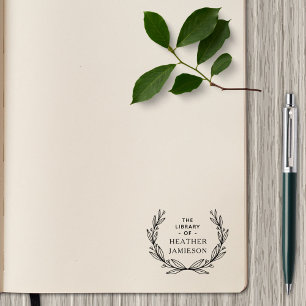 Eleganter Klassiker aus der Bibliothek des benutze Gummistempel