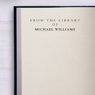 Eleganter Klassiker aus der Bibliothek des Individ Permastempel