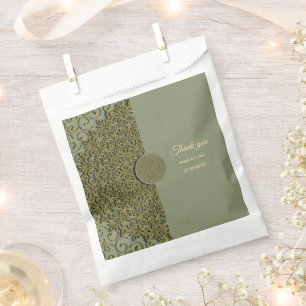 Eleganter Klassiker Mandala F Geschenktütchen